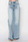 Dolly Full Size High Rise Wide Leg Jeans