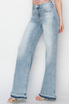 Dolly Full Size High Rise Wide Leg Jeans