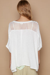 Diana Eyelet Studded Top