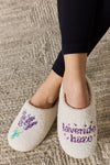 Lavender Haze Sequin Cozy Slippers