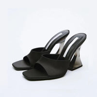 Bridget ￼Open Toe High Heel Sandals