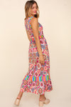 Tamra Crochet Maxi Dress with Side Pockets