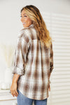 Fall Into Autumn Plaid Shirt