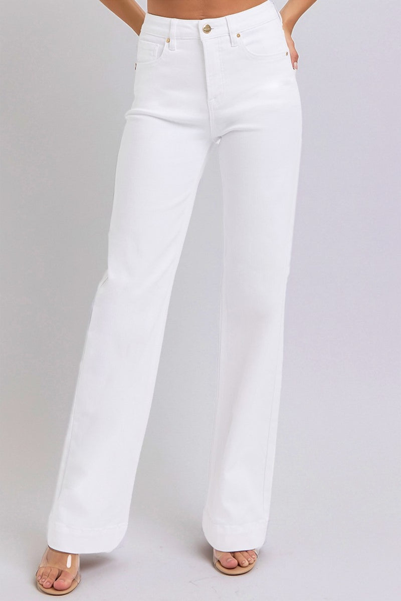 Aurora High Waist Straight Jeans