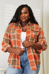 Fall Into Autumn Plaid Shirt