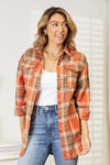 Fall Into Autumn Plaid Shirt